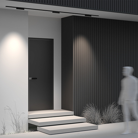 Уличный трековый мангитный светодиодный светильник Maytoni Exility IP Points O-TR02-2-S-12WB4K Уличный трековый мангитный светодиодный светильник Maytoni Exility IP Points O-TR02-2-S-12WB4K