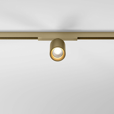 Трековый магнитный светодиодный светильник Elektrostandard Line Magnetic 85525/01 латунь a069633