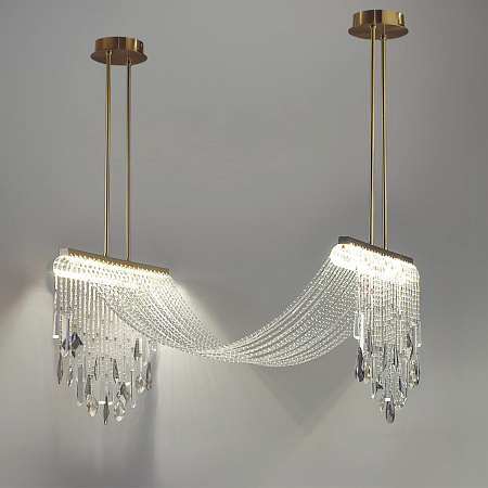 Люстра на штанге светодиодная Odeon Light AFINA 5420/48L