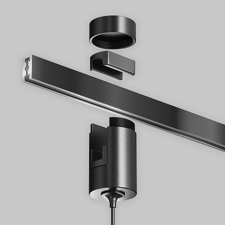 Трековый магнитный светодиодный светильник Maytoni Flarity Focus Led TR156-1-5W4K-B