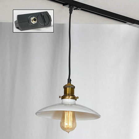Трековый светильник однофазный Lussole LOFT Track Lights LSP-9605-TAB Трековый светильник однофазный Lussole LOFT Track Lights LSP-9605-TAB