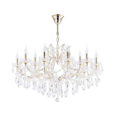 Люстра хрустальная рлдвесная Maytoni Erna DIA880-PL-18-G Люстра хрустальная рлдвесная Maytoni Erna DIA880-PL-18-G