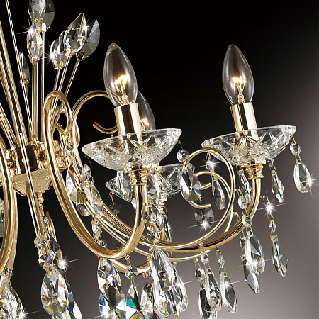 Люстра хрустальная Odeon Light VERSIA 4977/6 Люстра хрустальная Odeon Light VERSIA 4977/6