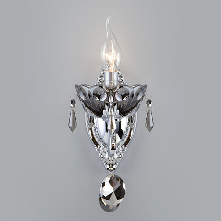 Бра Eurosvet Teodore 10103/1 хром/дымчатый хрусталь Strotskis a045283 Бра Eurosvet Teodore 10103/1 хром/дымчатый хрусталь Strotskis a045283