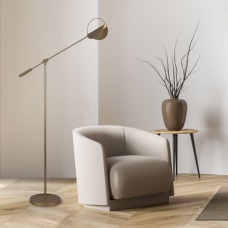 Торшер Eurosvet Grazia 01142/1 золото Торшер Eurosvet Grazia 01142/1 золото