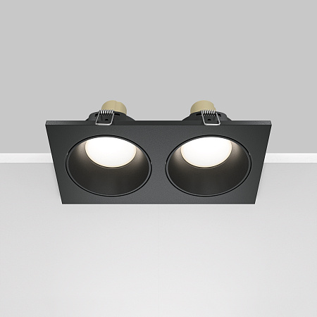 Светильник встраиваемый Maytoni Zoom DL033-2-02B