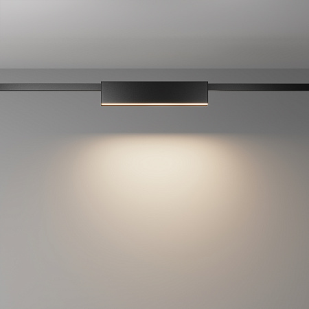 Трековый магнитный светодиодный светильник Maytoni Flarity Basis TR151-1-18W3K-B