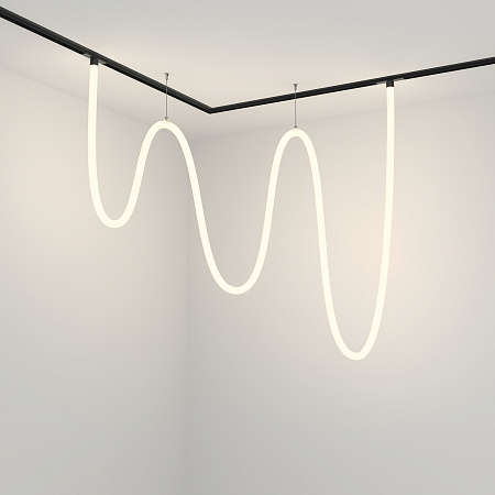 Трековый магнитный светодиодный светильник Maytoni Exility TR101-2-100W4K-B Трековый магнитный светодиодный светильник Maytoni Exility TR101-2-100W4K-B