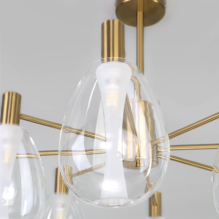 Люстра на штанге Eurosvet Magma 60175/8 латунь a069323 Люстра на штанге Eurosvet Magma 60175/8 латунь a069323