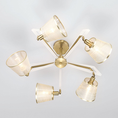 Люстра потолочная Eurosvet Alicante 60082/5 бронза (00000086126) Люстра потолочная Eurosvet Alicante 60082/5 бронза (00000086126)