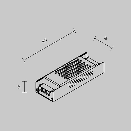 Блок питания 24V 100W Maytoni  821002