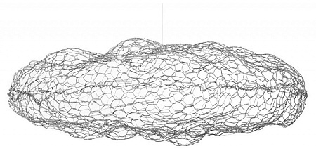 Люстра подвесная светодиодная Loft IT Cloud 10247/1000 White