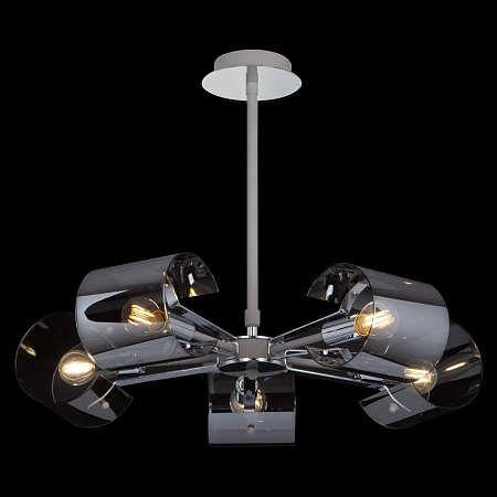 Люстра на штанге Freya Seona FR5024PL-05GR Люстра на штанге Freya Seona FR5024PL-05GR