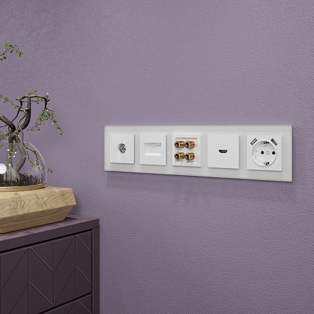 Рамка на 5 постов белая матовая Werkel Favorit W0051105 4690389160103 a051287 Рамка на 5 постов белая матовая Werkel Favorit W0051105 4690389160103 a051287