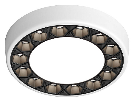 Светильник встраиваемый светодиодный Denkirs DUAL DK2441-WB Светильник встраиваемый светодиодный Denkirs DUAL DK2441-WB