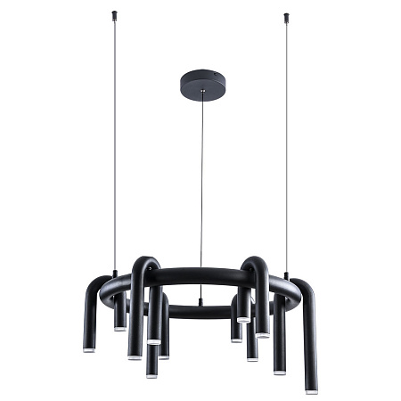 Люстра подвесная светодиодная Arte Lamp WARHOL A3258LM-30BK