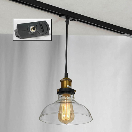 Трековый светильник однофазный Lussole LOFT Track Lights LSP-9606-TAB Трековый светильник однофазный Lussole LOFT Track Lights LSP-9606-TAB