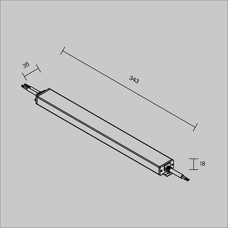 Блок питания DALI 100Вт 24В IP67 Maytoni Lighting control 725002