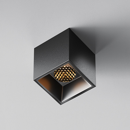 Светильник потолочный светодиодный Maytoni Alfa LED C064CL-5W2.7K-SQ-B