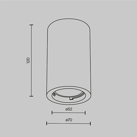 Светильник потолочный Maytoni Conik gyps C003CW-01W-1 Светильник потолочный Maytoni Conik gyps C003CW-01W-1