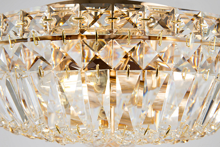 Хрустальная люстра Maytoni Basfor DIA100-CL-03-G Хрустальная люстра Maytoni Basfor DIA100-CL-03-G