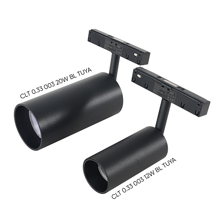 Трековый магнитный светодиодный диммируемый светильник Crystal Lux CLT 0.33 003 12W BL TUYA Трековый магнитный светодиодный диммируемый светильник Crystal Lux CLT 0.33 003 12W BL TUYA