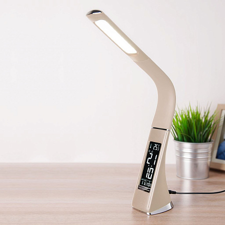 Настольная лампа Elektrostandard Elara бежевый TL90220 a039460 Настольная лампа Elektrostandard Elara бежевый TL90220 a039460