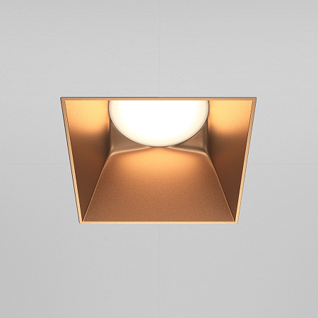 Светильник встраиваемый Maytoni Share DL051-01-GU10-SQ-WMG