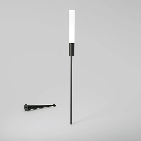 Уличный грунтовый светодиодный светильник Elektrostandard Invi (35155/F) черный a069445