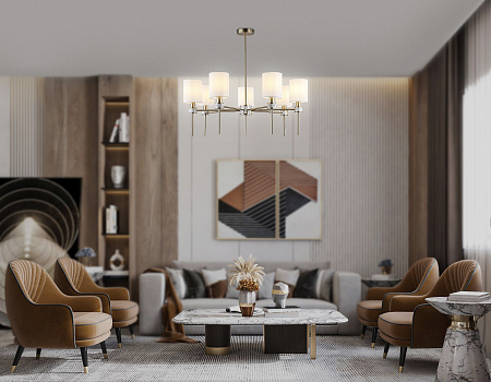 Люстра на штанге Ambrella light LH72373 Люстра на штанге Ambrella light LH72373