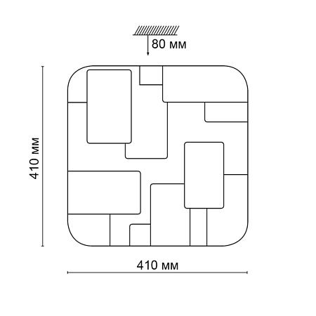 Светильник настенный светодиодный Sonex NORES 2085/DL
