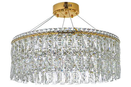 Люстра хрустальная светодиодная Arti Lampadari Ovindoli L 1.5.60.100 G Люстра хрустальная светодиодная Arti Lampadari Ovindoli L 1.5.60.100 G