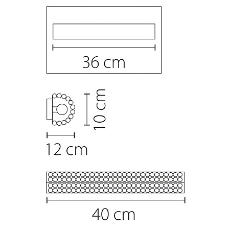 Бра Osgona Monile 704634