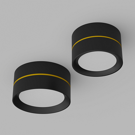 Светильник потолочный светодиодный Ledron BARREL-MINI-Black Светильник потолочный светодиодный Ledron BARREL-MINI-Black