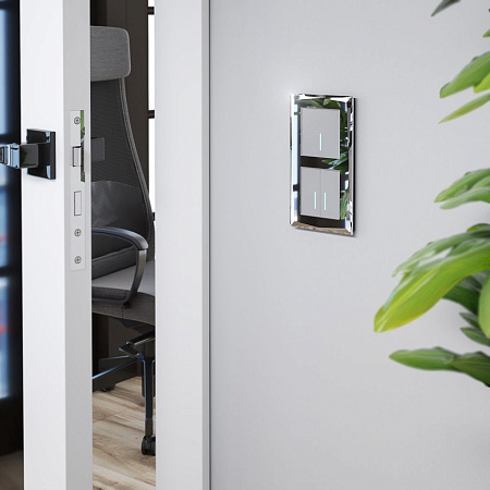 Сенсорный выключатель одноклавишный с подсветкой 1000 Вт Werkel W4510006 a057680 Сенсорный выключатель одноклавишный с подсветкой 1000 Вт Werkel W4510006 a057680