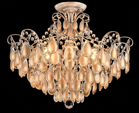 Хрустальная люстра Freya Chabrol FR2302-CL-06-WG Хрустальная люстра Freya Chabrol FR2302-CL-06-WG