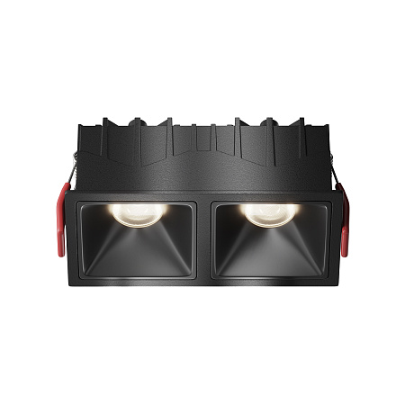 Светильник встраиваемый светодиодный Maytoni Alfa LED DL043-02-10W4K-SQ-B-1