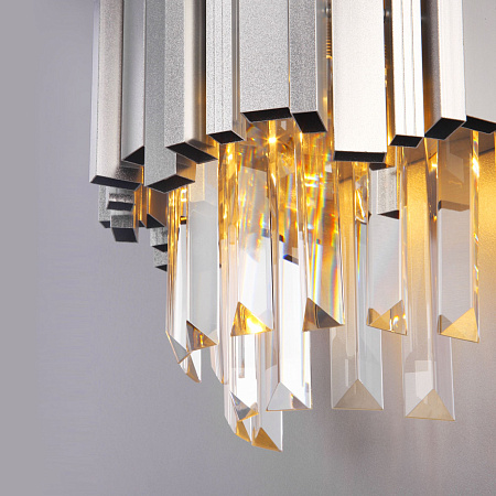 Светильник настенный Bogates Piano 308/1 серебро (a042725) Светильник настенный Bogates Piano 308/1 серебро (a042725)