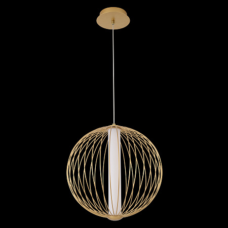 Светильник подвесной светодиодный Crystal Lux SYNC SP18W LED GOLD Светильник подвесной светодиодный Crystal Lux SYNC SP18W LED GOLD