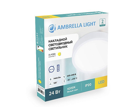 Светодиодная панель Ambrella Light Downlight DLR361