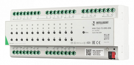 Релейный модуль KNX на 24 канала Arlight INTELLIGENT 049900 Релейный модуль KNX на 24 канала Arlight INTELLIGENT 049900