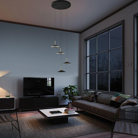 Подвесная светодиодная люстра Mantra Orion 7476 Подвесная светодиодная люстра Mantra Orion 7476