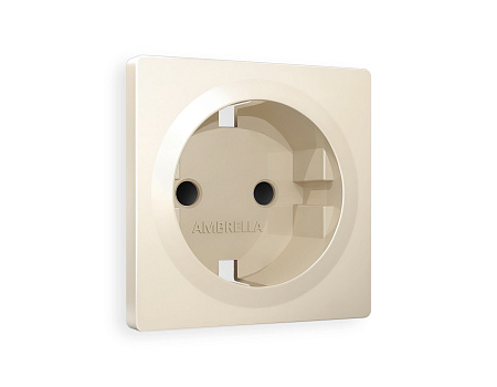 Лицевая панель для электрической розетки с/з со шторками QUANT Ambrella Volt ALFA AP3270 Лицевая панель для электрической розетки с/з со шторками QUANT Ambrella Volt ALFA AP3270