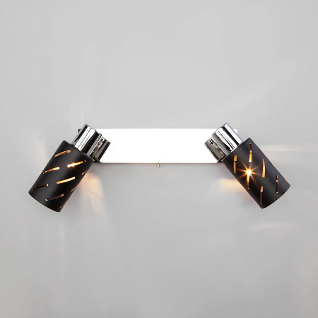 Спот Eurosvet Fente 20090/2 черный/хром a050199