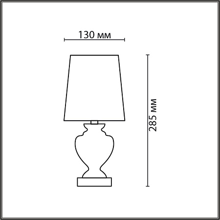 Настольная лампа Lumion BIANKA 8163/1T