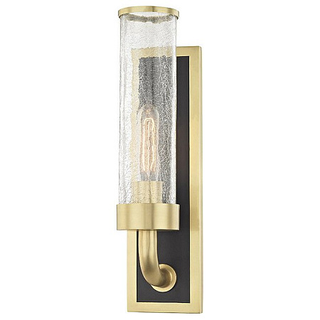 Бра Imperiumloft Hudson Valley 1721-AGB Soriano 1 Light Wall Sconce In Aged Brass 44.658 143940-22