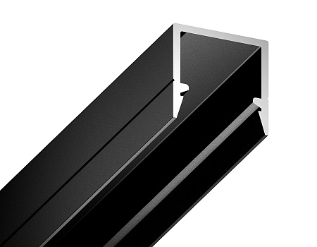 Профиль алюминиевый накладной 10*10 Ambrella light Illumination GP1650BK Профиль алюминиевый накладной 10*10 Ambrella light Illumination GP1650BK