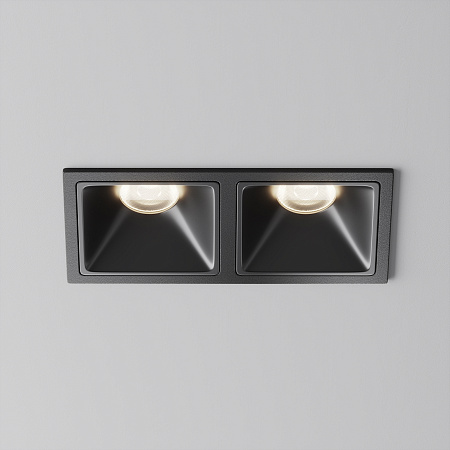 Светильник встраиваемый светодиодный Maytoni Alfa LED DL043-02-10W4K-SQ-B-1