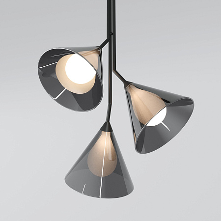 Светильник подвесной Eurosvet Enigma 70161/3 черный a069050 Светильник подвесной Eurosvet Enigma 70161/3 черный a069050