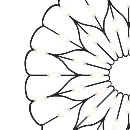 Подвесной светильник Maytoni Volare MOD037PL-L48B Подвесной светильник Maytoni Volare MOD037PL-L48B